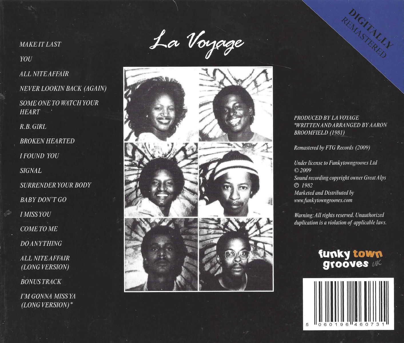 洋楽 LA VOYAGE - Never Lookin Back (Again) LP La Voyage – Never Lookin Back (Again) – Vinyl (LP), 1982